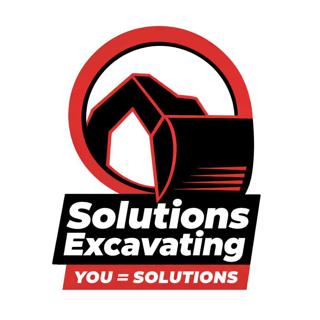 Solutions Excavating Logo